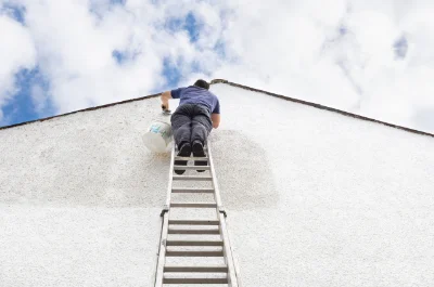 Peinture extérieure à Donnemain-Saint-Mamès — façades et ravalement